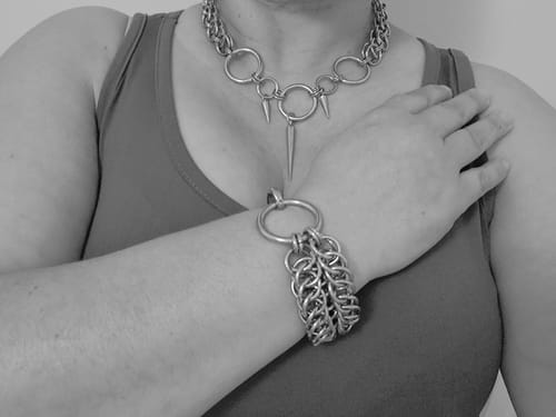 Customer photo review of Trinity Choker