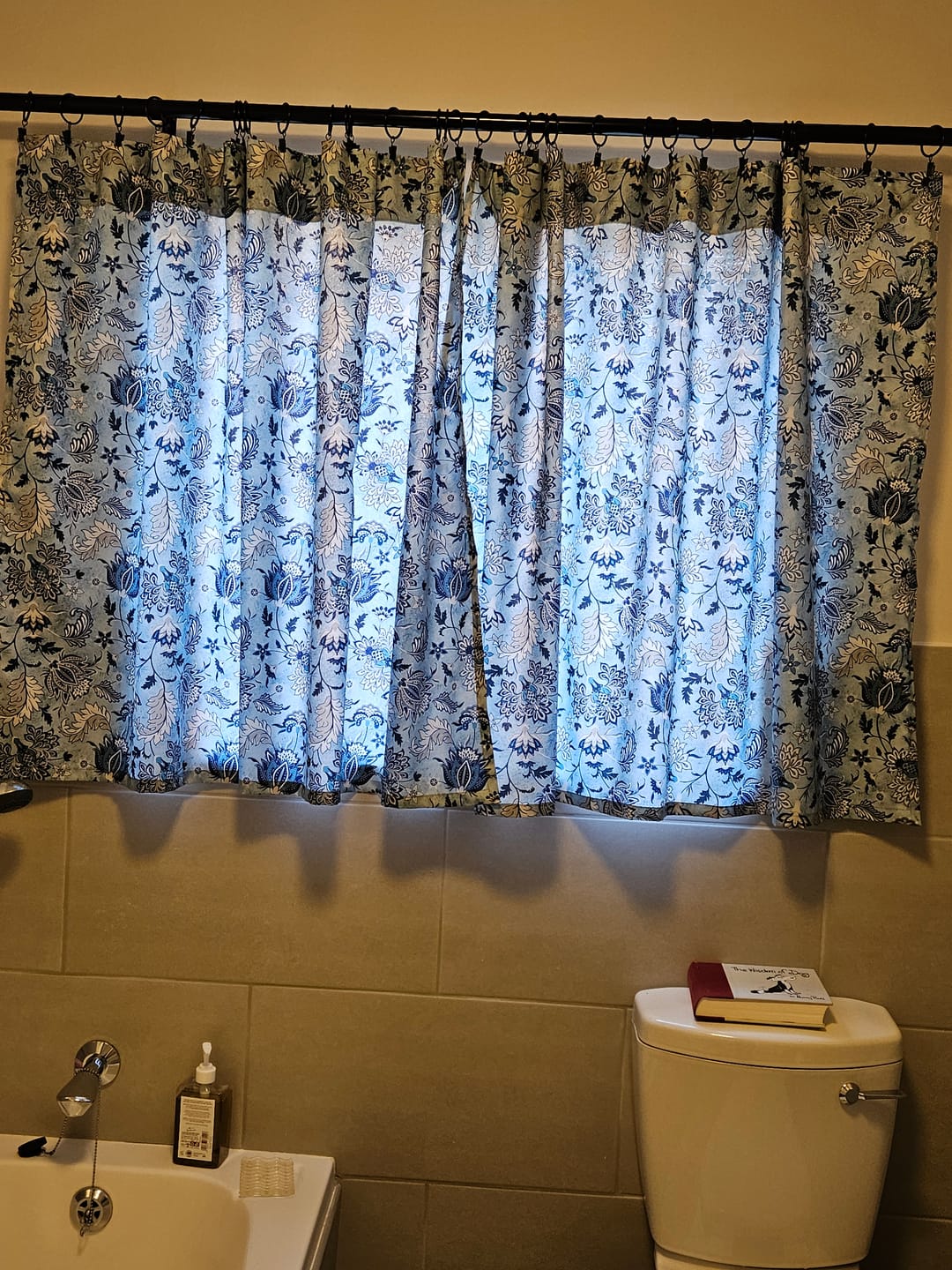 Customer photo review of Printed Mini Matt Parvati Blue
