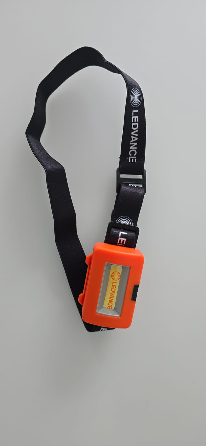 Customer photo review of LEDVANCE FLASHLIGHT Headlamp Battery Stirnlampe, 80 lm, 6500 K, Kaltweiß