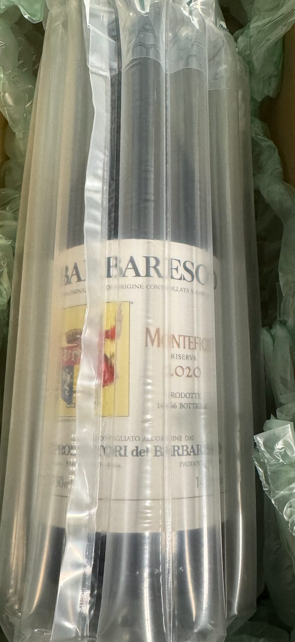 Customer photo review of Produttori del Barbaresco Riserva Montefico 2020