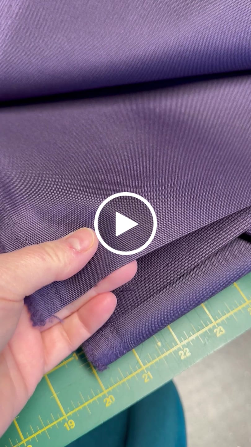 Customer video review of Outdoor Water Resistant Canvas Fabric