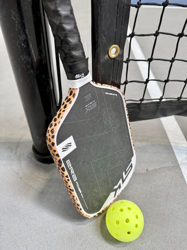 Customer photo review of Realistic Floral Edge Tape (3 pack) - Pickleball Paddle Edge Tape