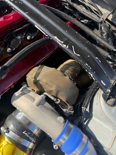 Customer photo review of Titanium Turbo Blanket T3 T2 T25 T28 GT28 GT30 GT35