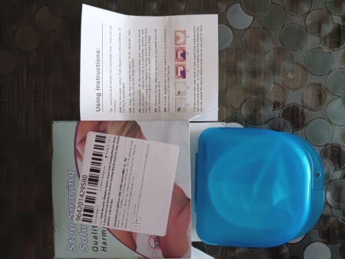Customer photo review of Honex™ Anti-Snoring Mouth Guard