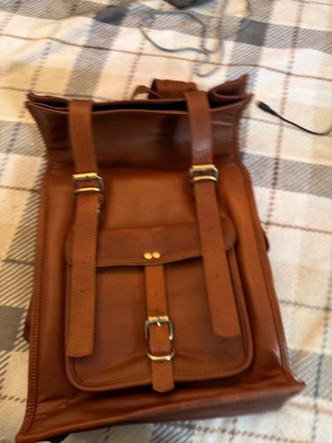 Customer photo review of The Chavez Roll Top Backpack