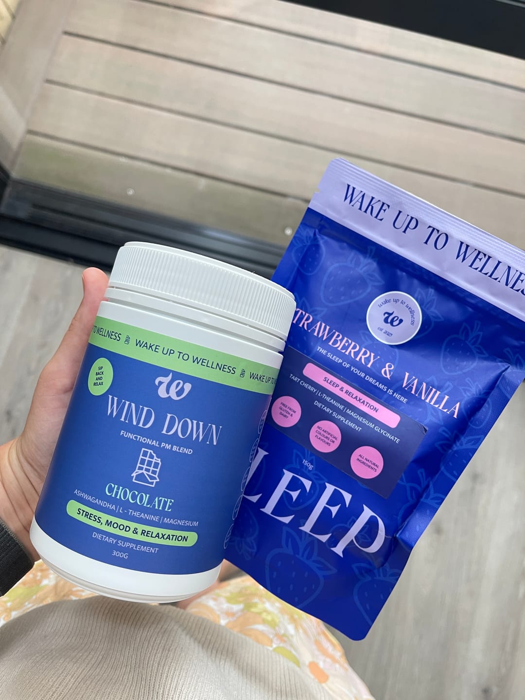 Customer photo review of Stress + Sleep Set