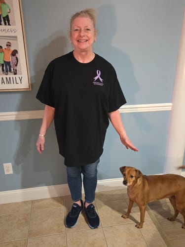 Customer photo review of Fibromyalgia - Round 22 (Unisex Classic Tee | Gildan)