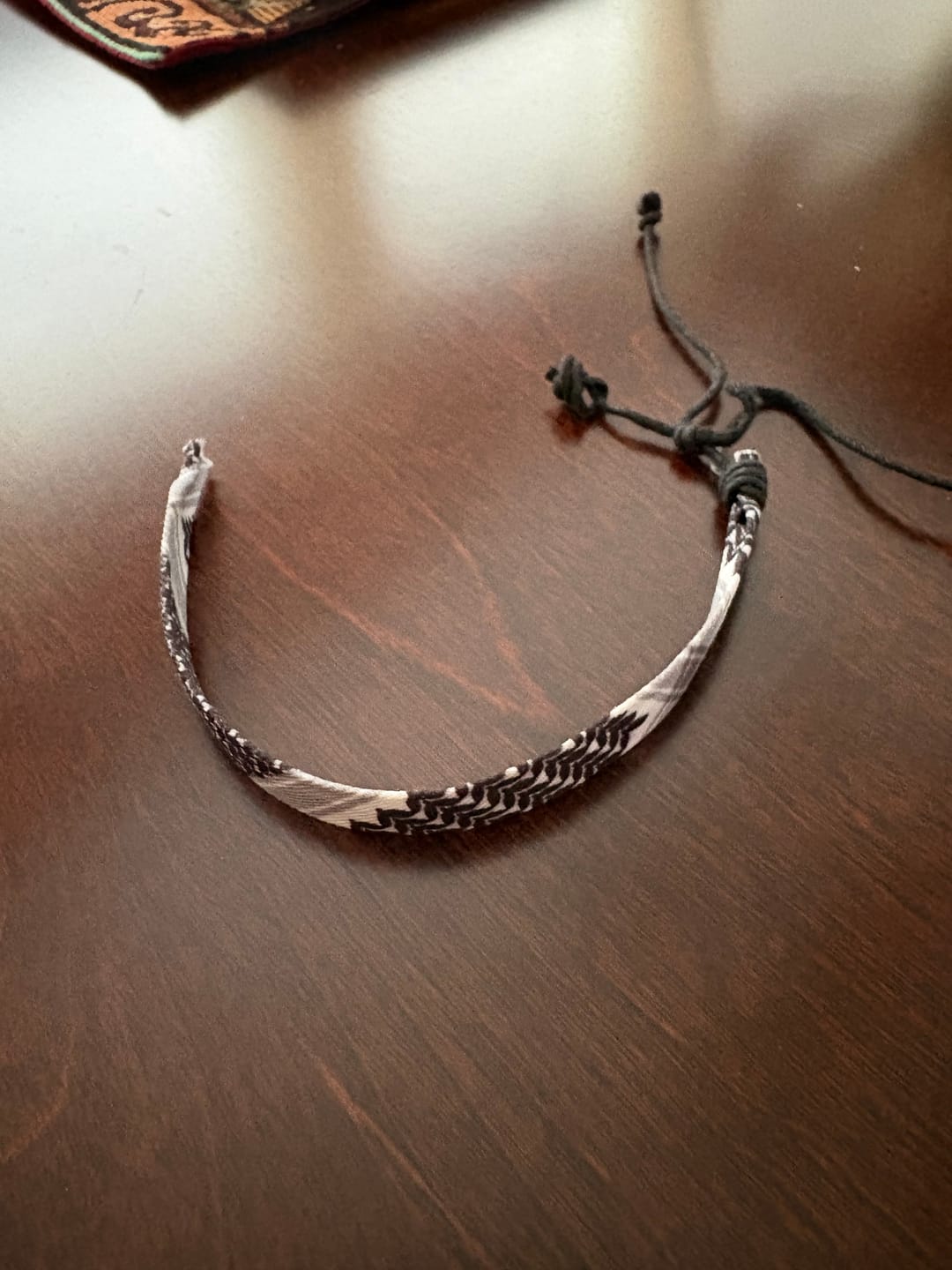 Customer photo review of Keffiyeh Bracelet