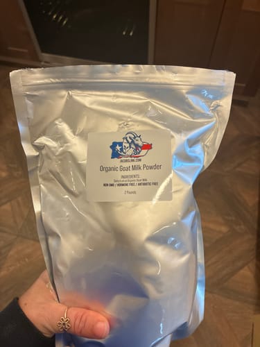 Customer photo review of Organic Goat Milk Powder