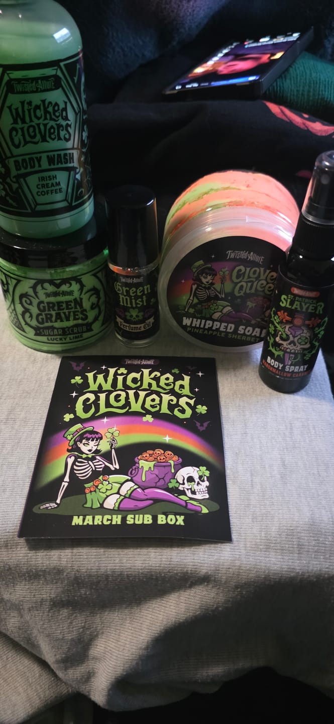 Customer photo review of Monthly Subscription Box