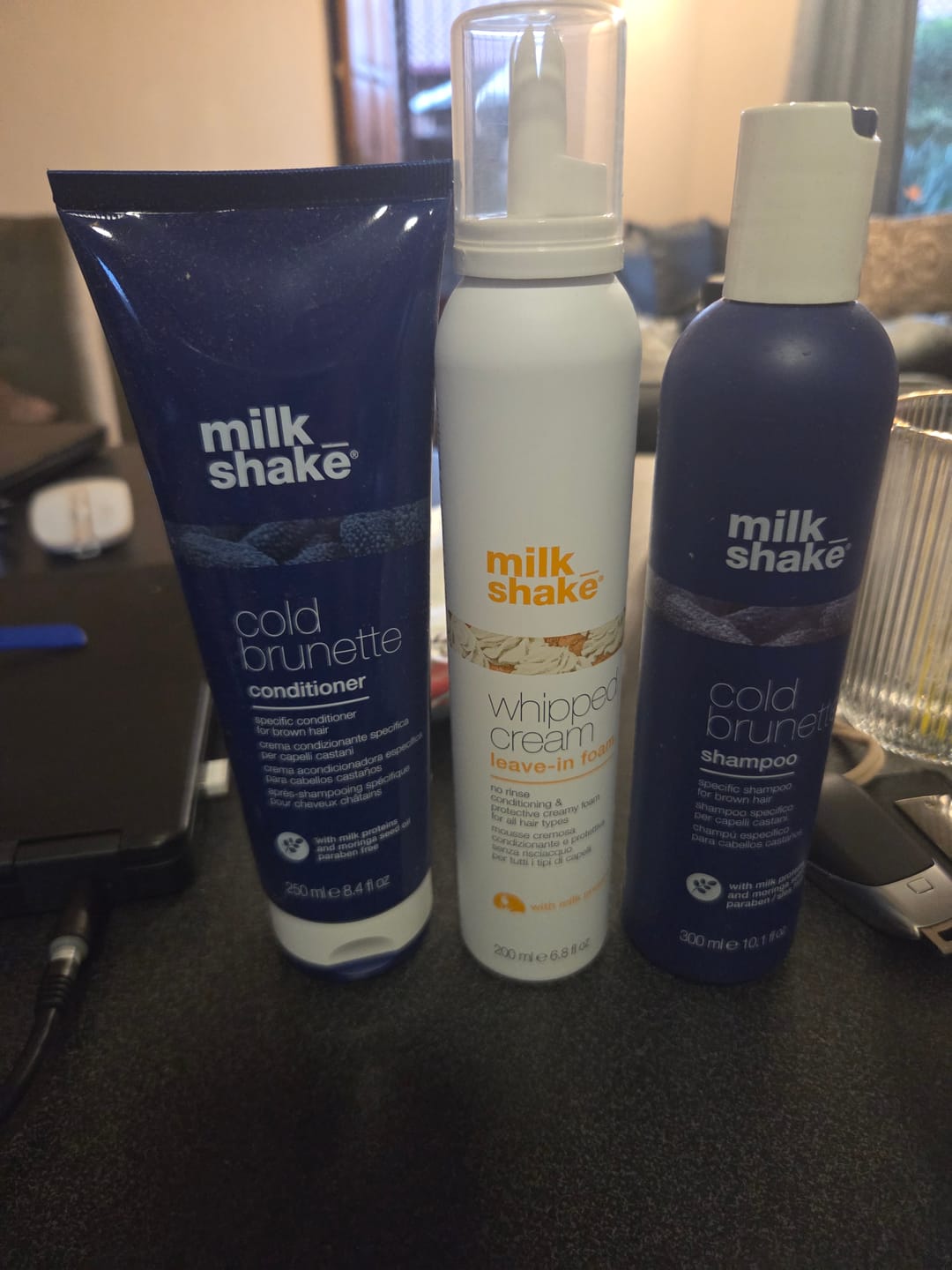 Customer photo review of Milk Shake Cold Brunette Holiday Gift Set - Complete Brunette Color Care Bundle