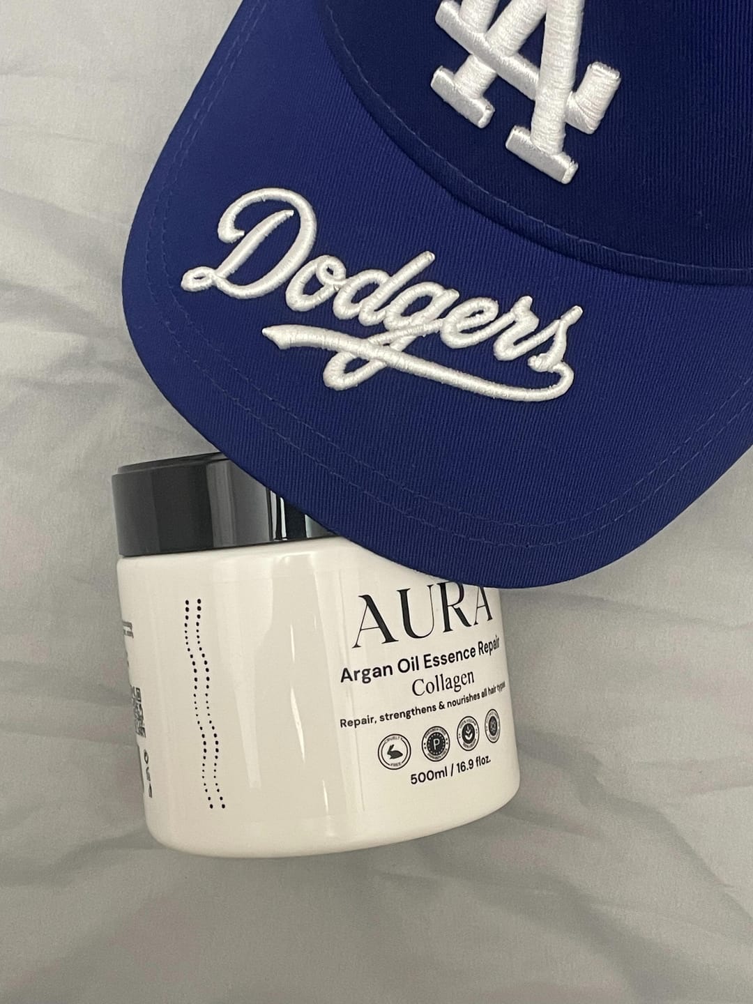Customer photo review of Collagen Hair Mask