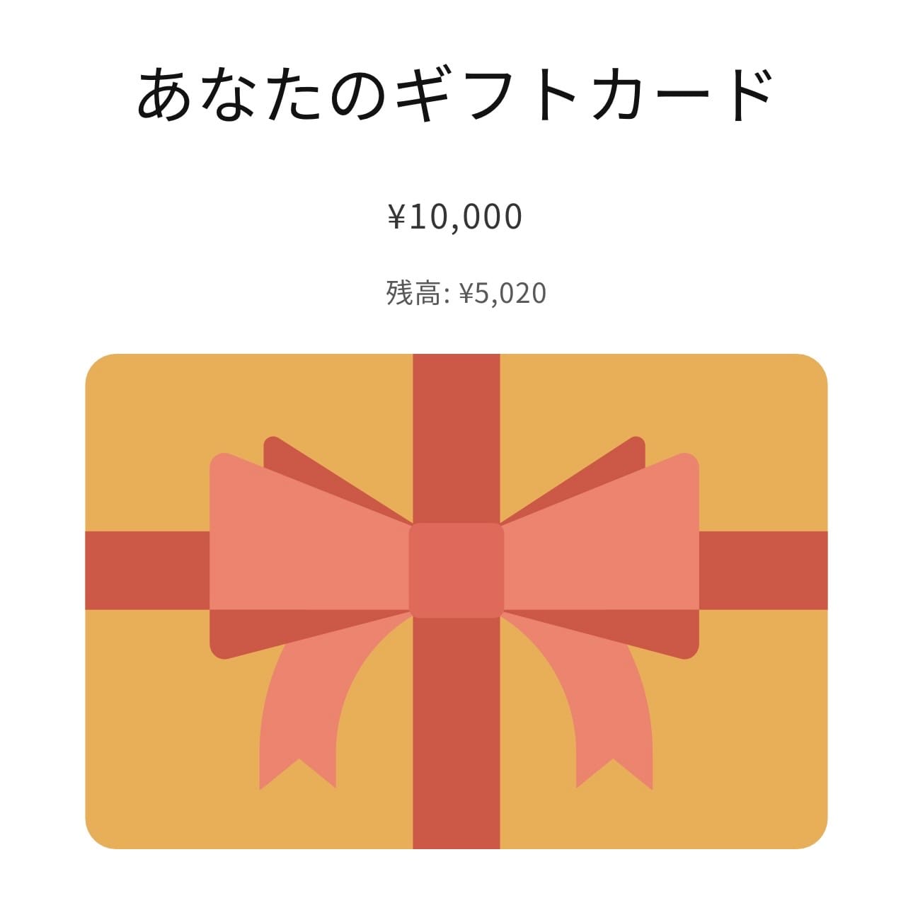 Customer photo review of 期間限定オファー | ¥10,000分ギフトカード