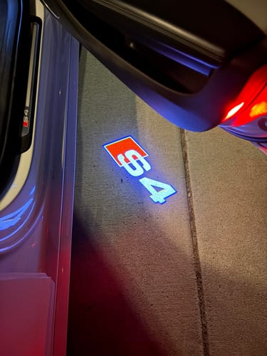 Customer photo review of AUDI DOOR LIGHTS