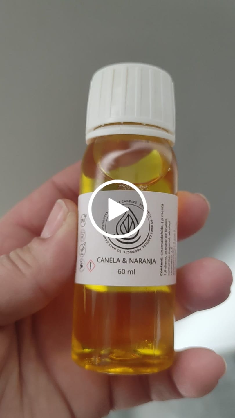 Customer video review of Fragancia CANELA & NARANJA