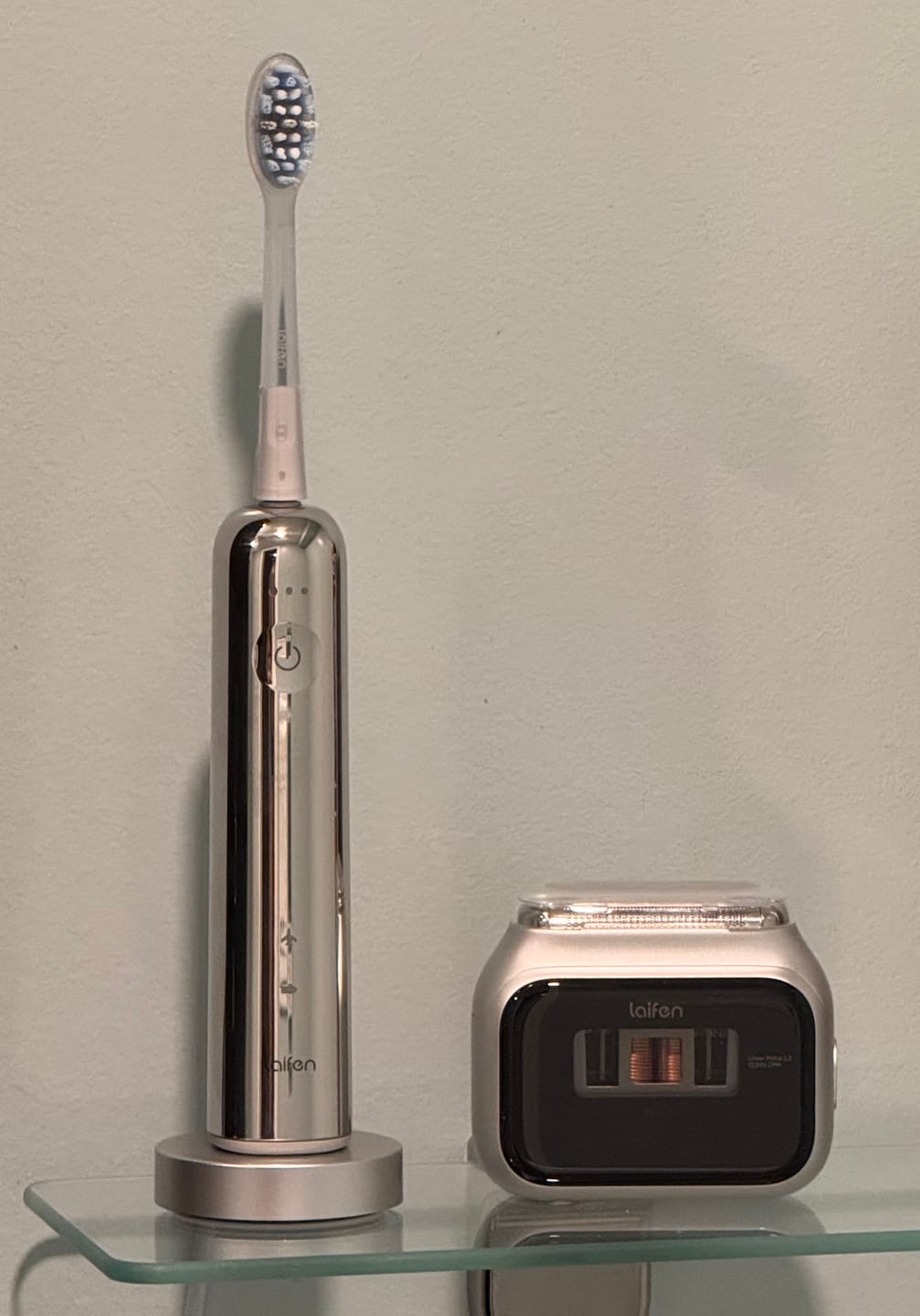 Customer photo review of Laifen Wave Pro Electric Toothbrush