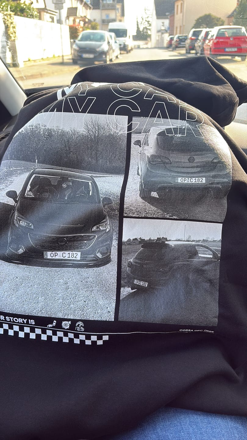 Customer photo review of MY CAR - Premium Hoodie