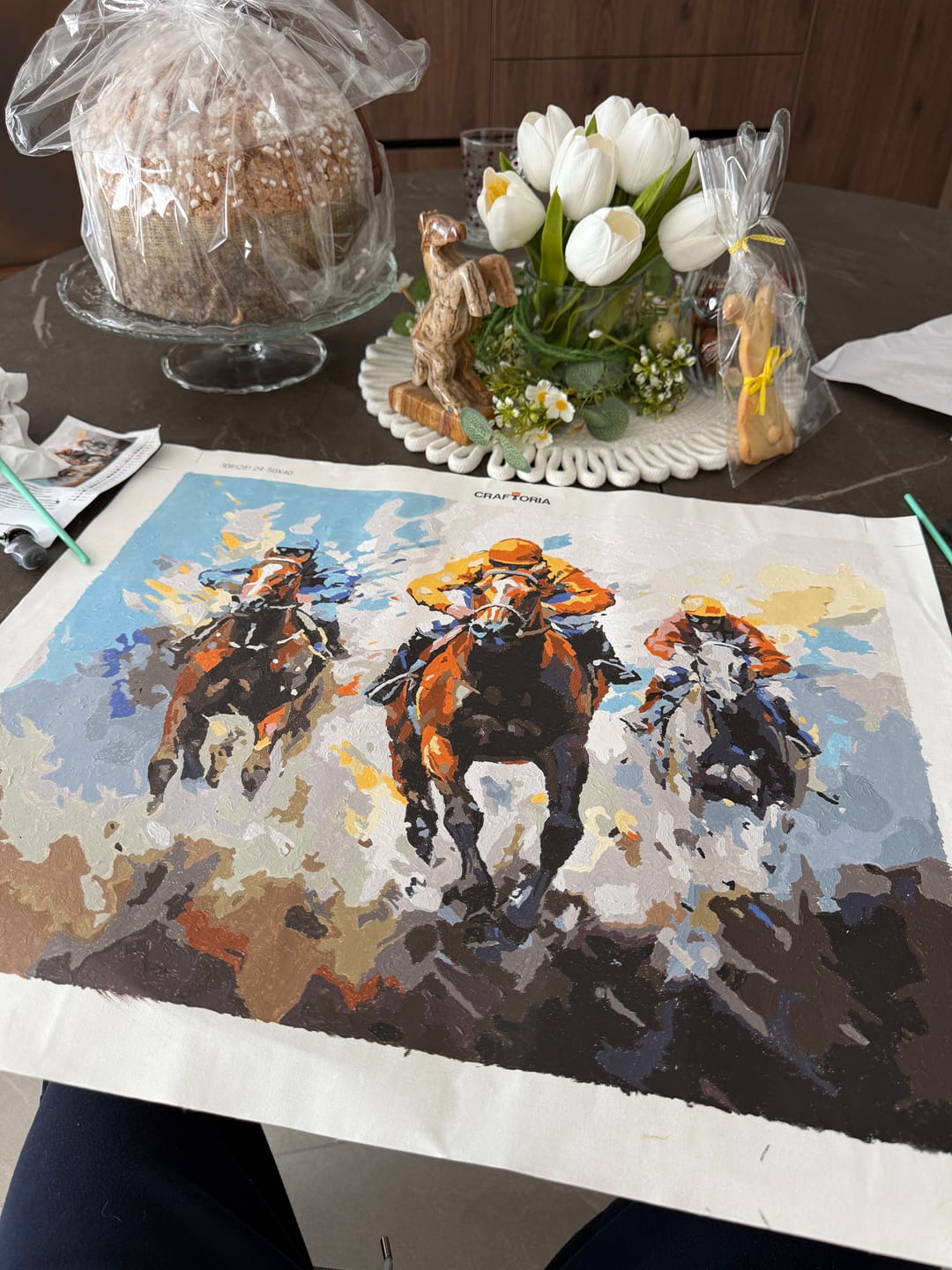 Customer photo review of Vivid Horses Racing