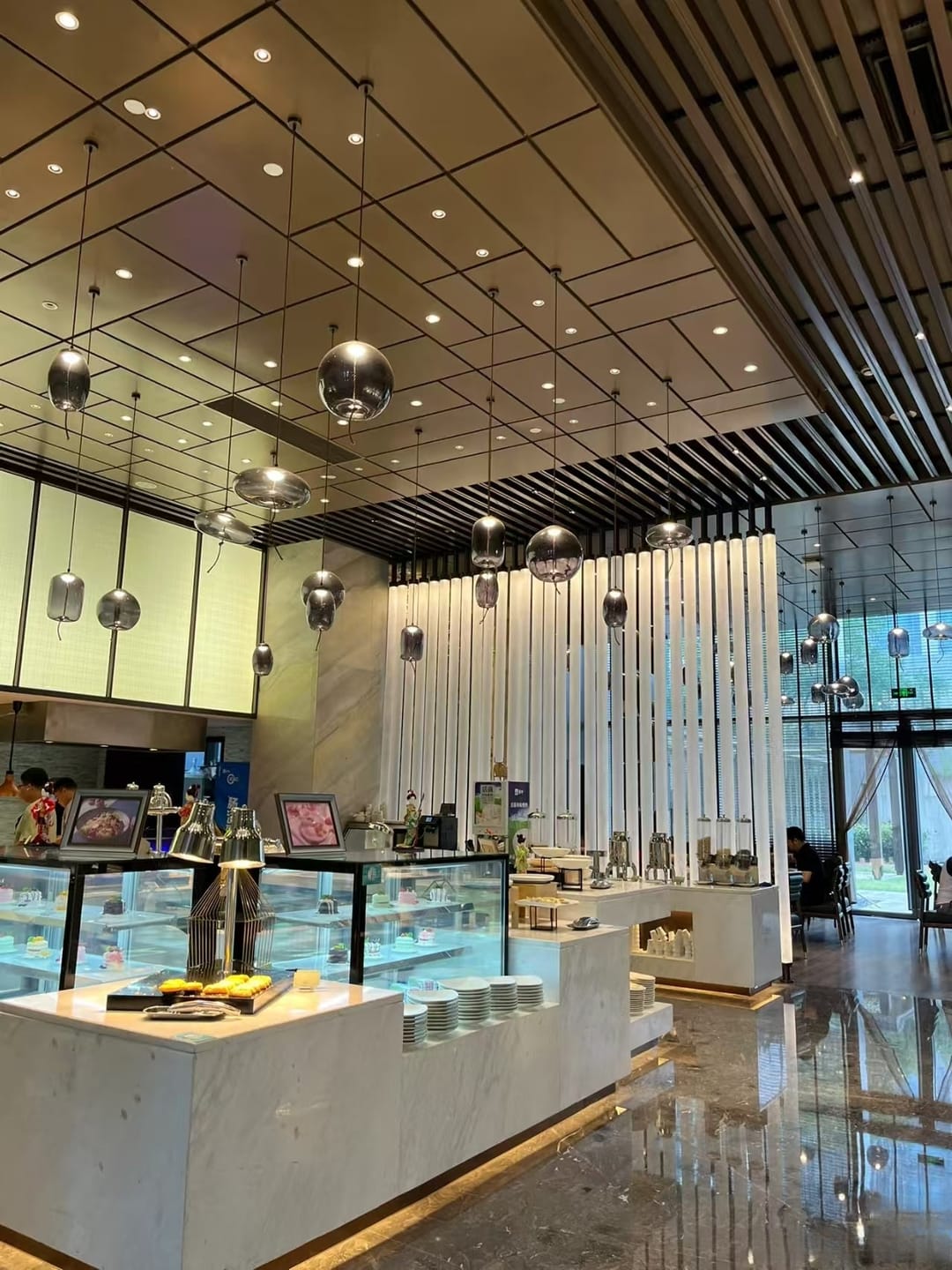 Customer photo review of Clara Glass LED Pendant Light