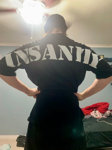 Customer photo review of White Stealth Lightweight Tee