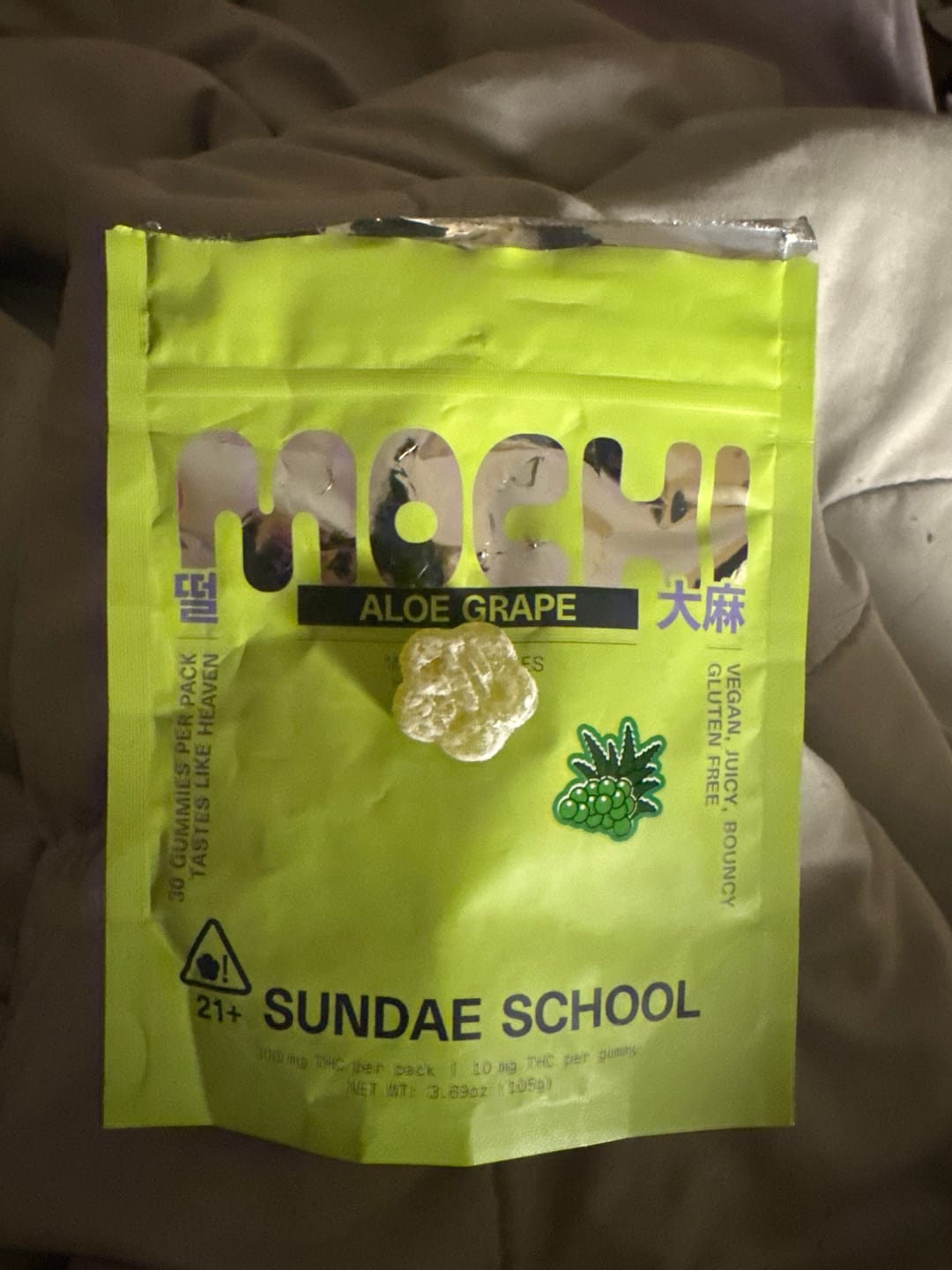 Customer photo review of Aloe Grape (10mg) Value Pack