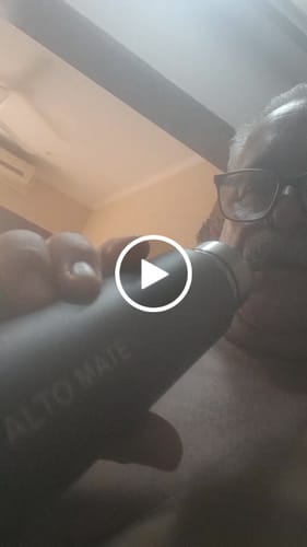 Customer video review of ALTO MATE® - Acero Inoxidable