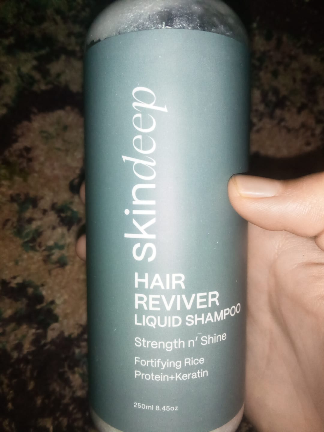 Customer photo review of HAIR REVIVER - Rice Protein Liquid Shampoo