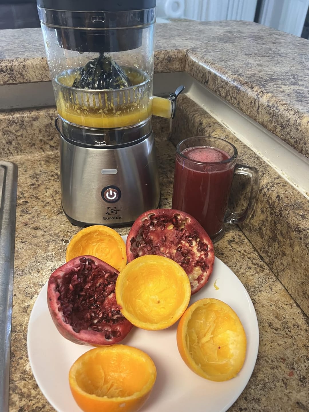 Customer photo review of Prestige™ Automatic 1100W Electric Juicer