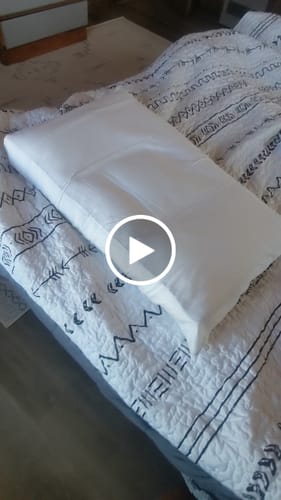Customer video review of Adapt Pillow