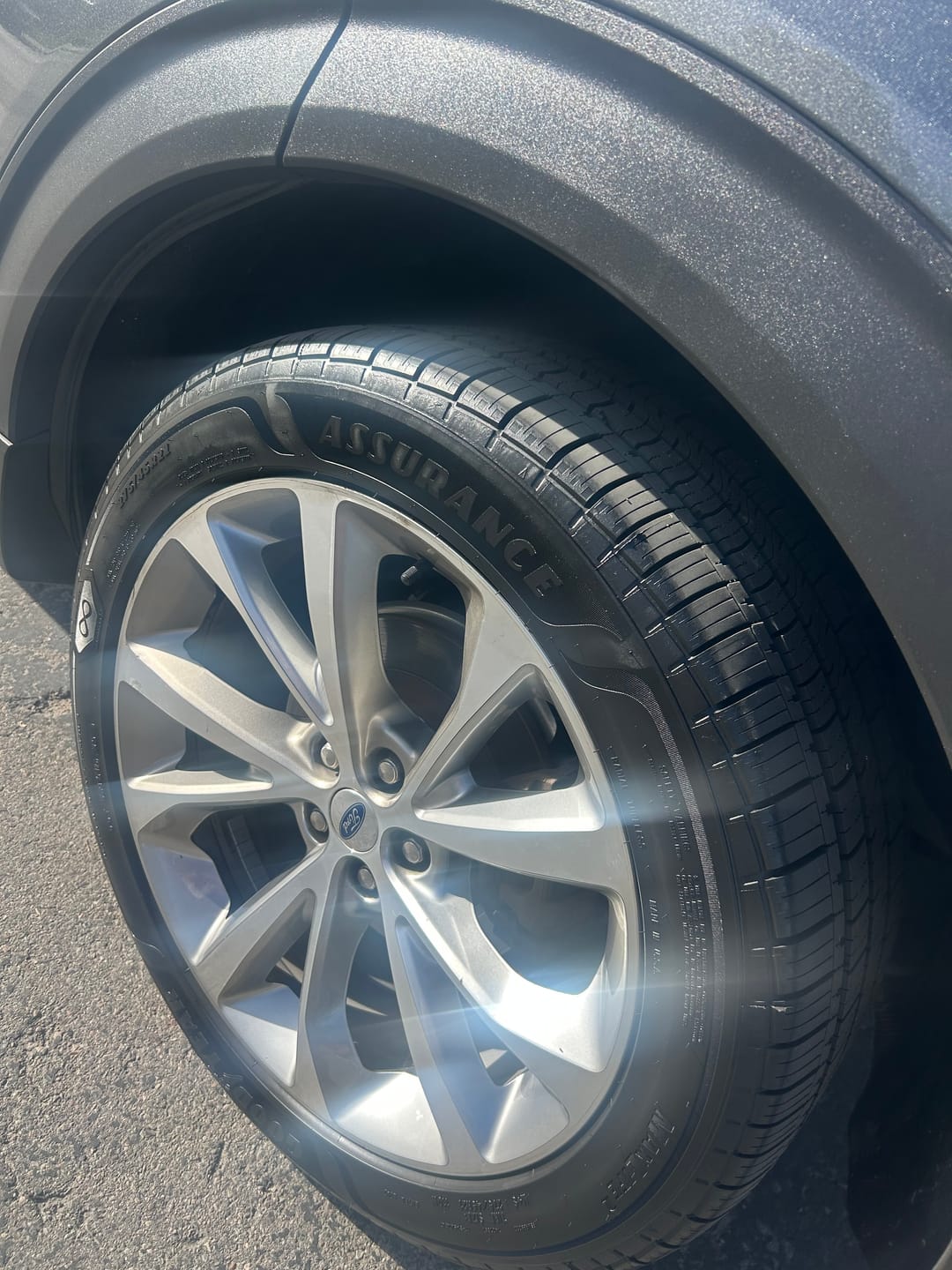 Customer photo review of BLACKLINE® BLACKOUT TRIM & TIRE DRESSING