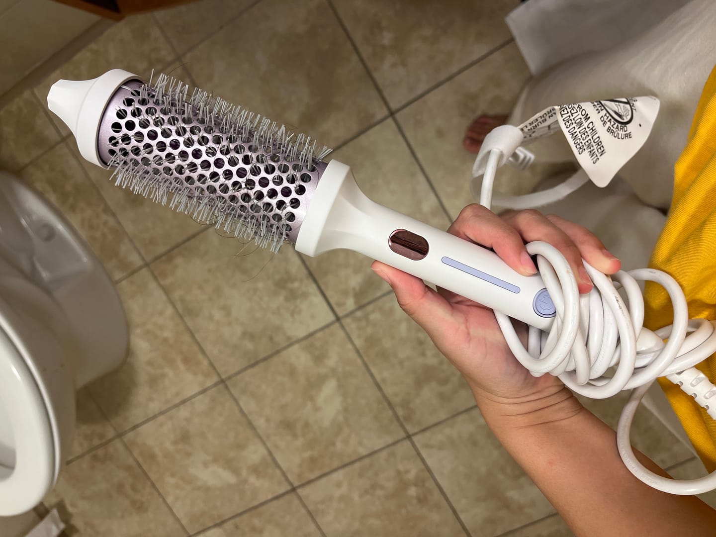 Customer photo review of Ultra Violet Thermal Brush