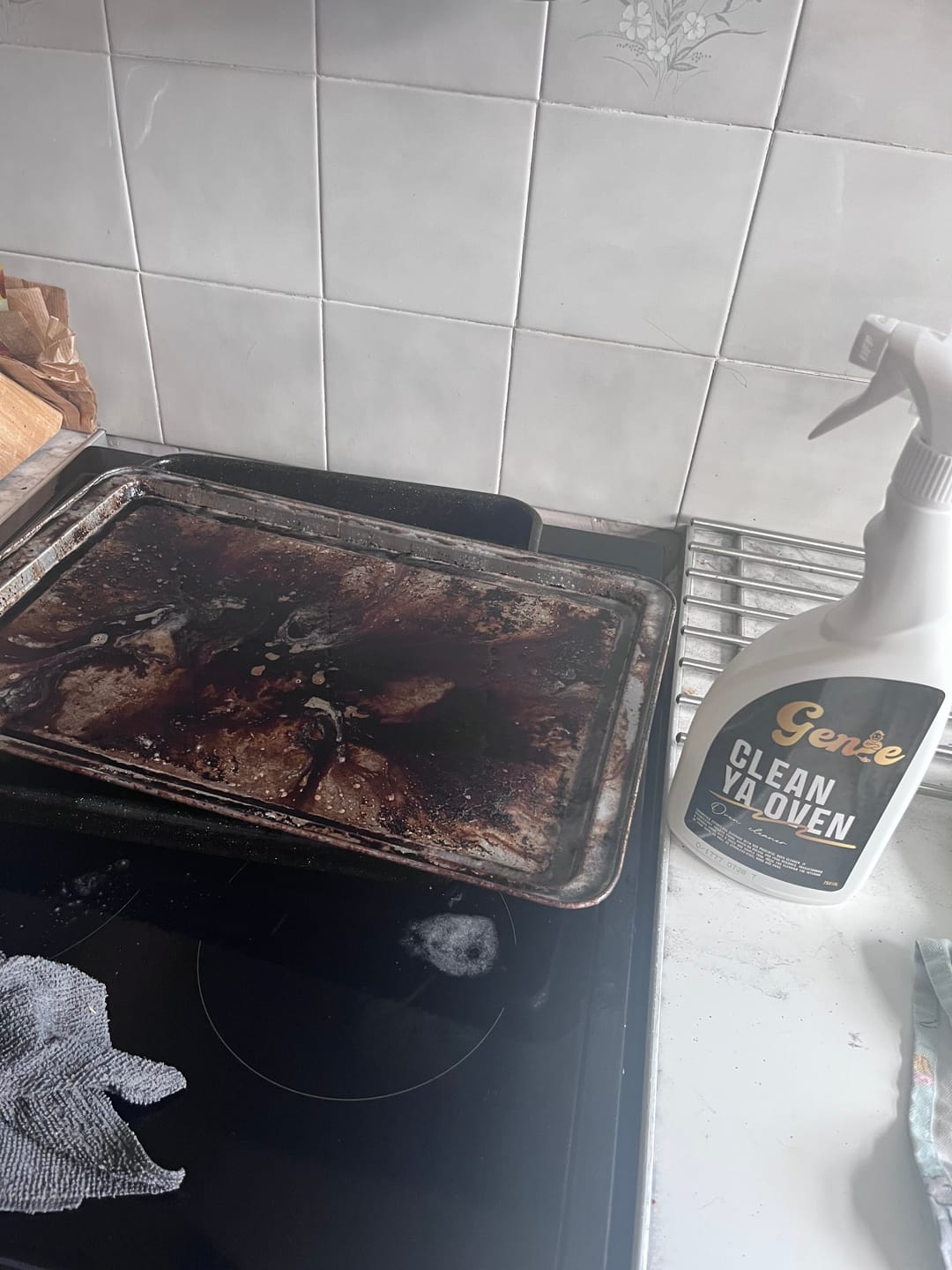 Customer photo review of Clean Ya Oven