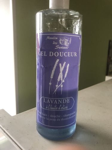 Customer photo review of Gel Douche Lavande 500ml