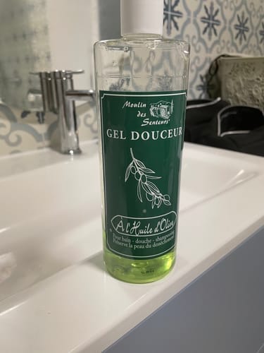 Customer photo review of Gel Douche à l'Huile d'Olive 500ml