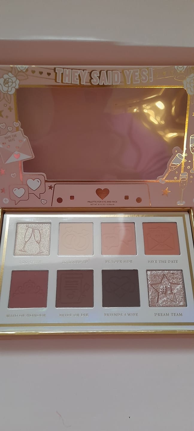 Customer photo review of P.Louise Love Tapes Eyeshadow Palette