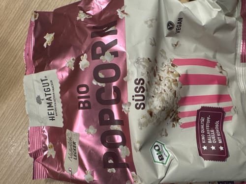 Customer photo review of Bio Popcorn Süß