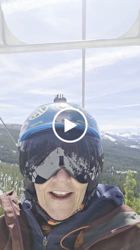 Customer video review of Emily Snow Lens - Photochromic