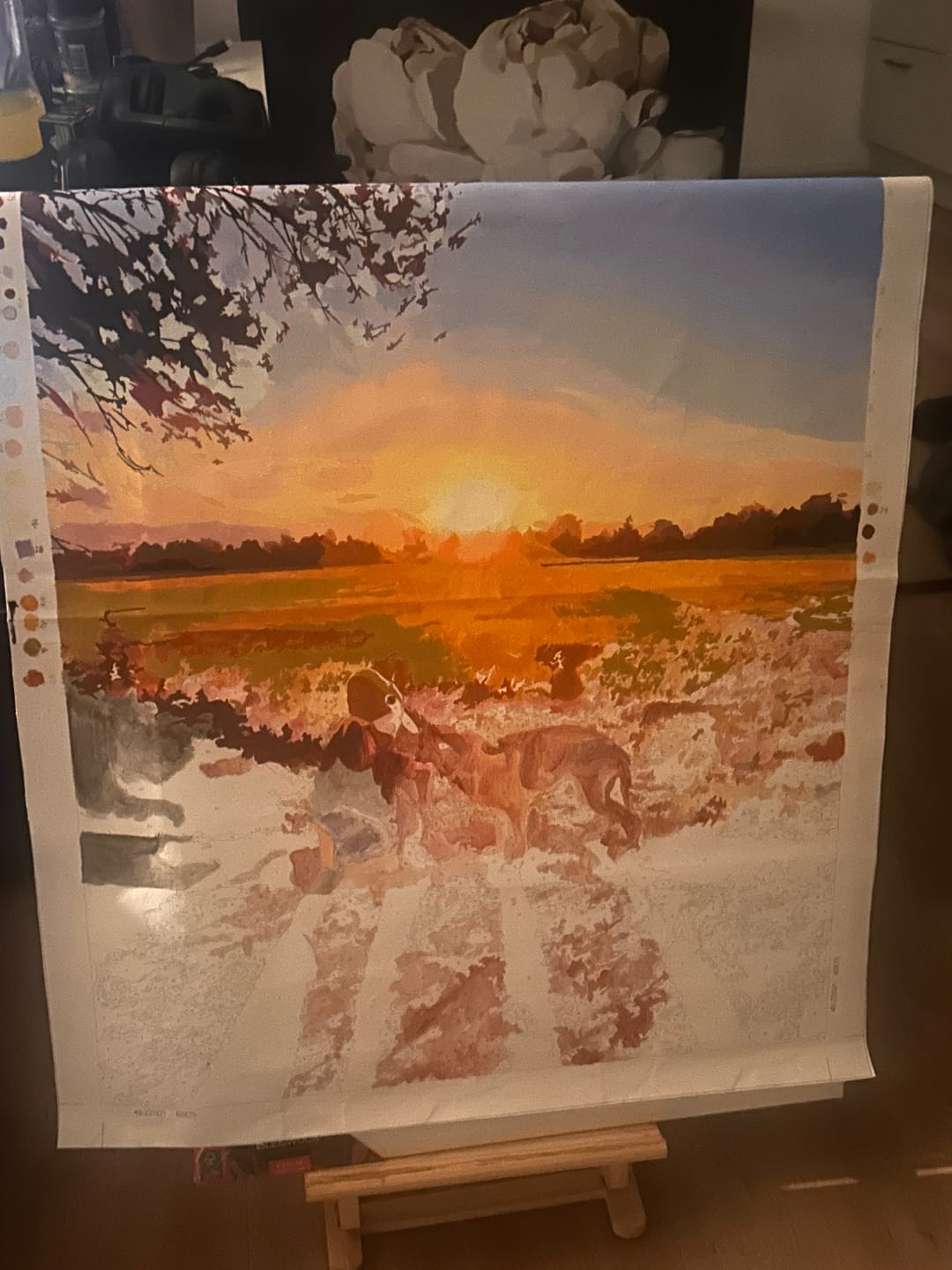 Customer photo review of Eigenes Foto - Malen nach Zahlen