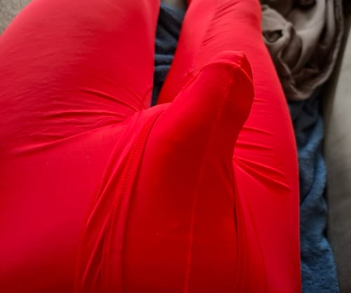 Customer photo review of Men's Mid-Rise Separation Sports Tights