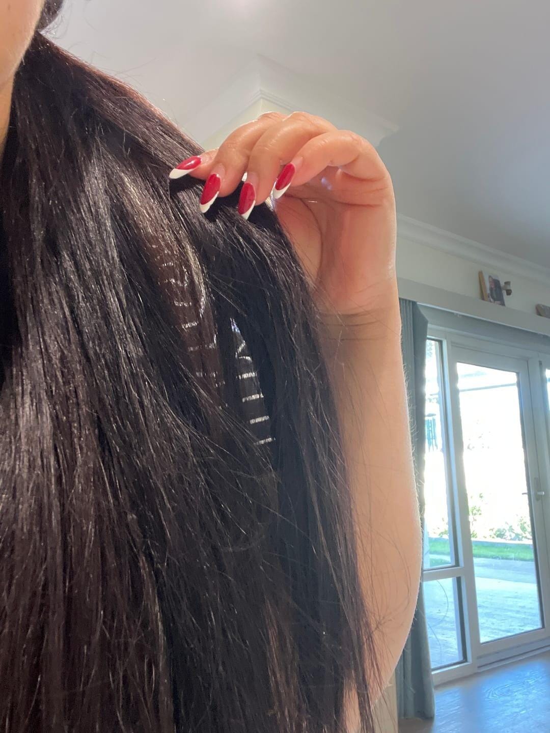 Customer photo review of Collagen Hair Mask
