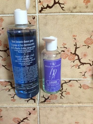 Customer photo review of Gel Douche Lavande 500ml