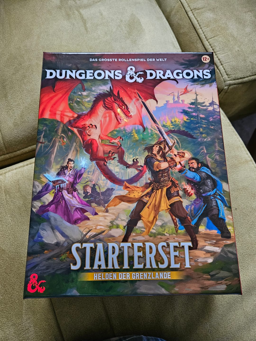 Customer photo review of D&D Starter Set: Heroes of the Borderlands - Deutsch