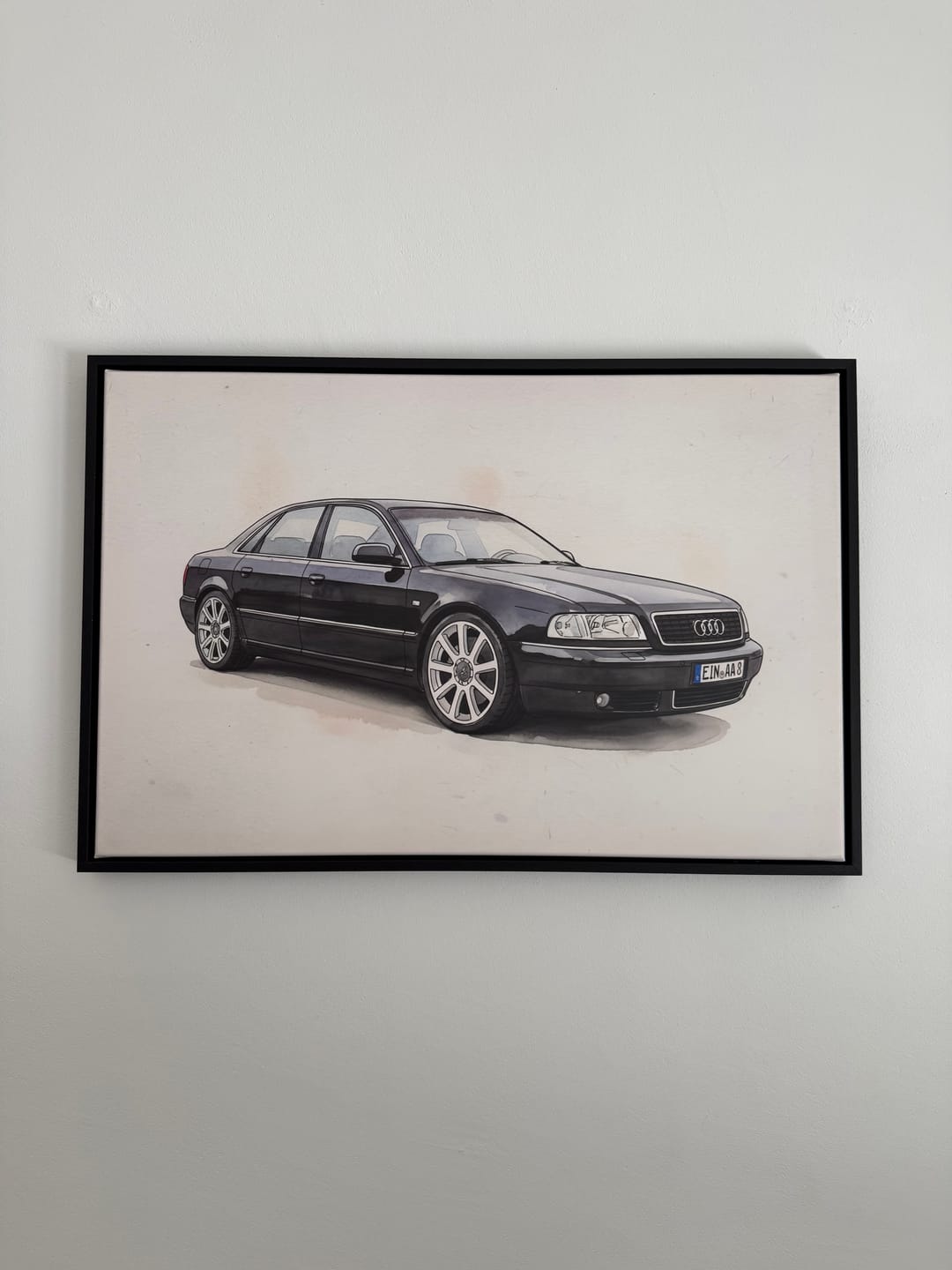 Customer photo review of Dein Auto als Kunstwerk – mit Live-Vorschau, als Poster oder Leinwand