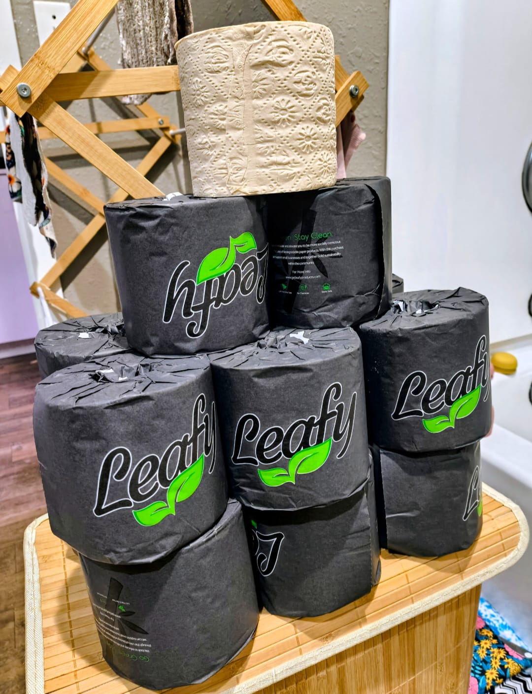 Customer photo review of Essential Toilet Paper 24 Single Roll Box