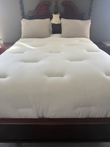 Customer photo review of MarshMellow Comforter