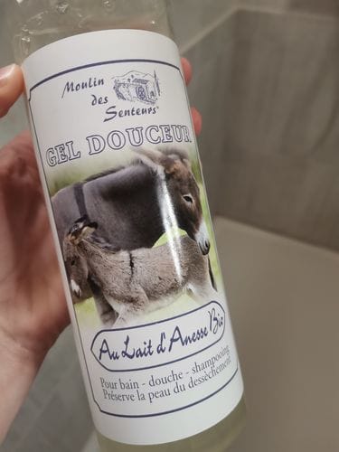 Customer photo review of Gel Douche au Lait d'Anesse BIO 500ml