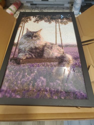 Customer photo review of Diamond Painting - Custom Photo