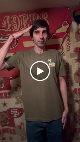 Customer video review of Be Kind