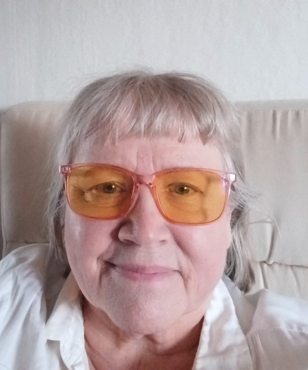 Customer photo review of KAJO päivälasit pinkki