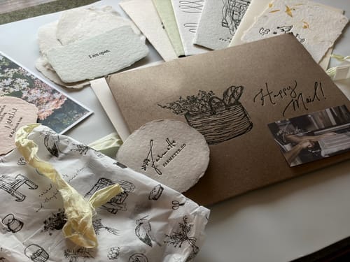 Customer photo review of Monthly Artisan Card Subscription